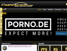 Tablet Screenshot of cashdorado.de